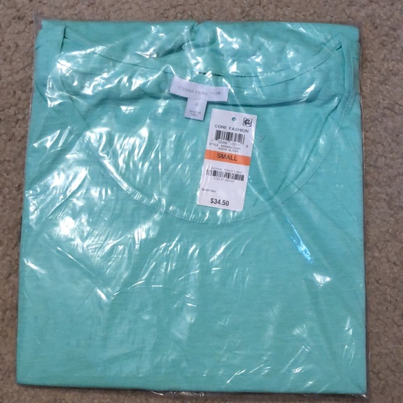 Charter Club Cotton Pom Pom-Trim Tank Top - Picture 3 of 4